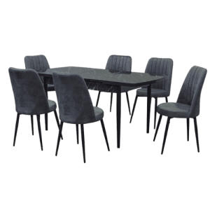 תמונה של פינת אוכל דגם מילאנו עם 4 כיסאות