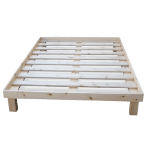 בסיס מיטה עשוי עץ אורן