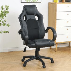 כיסא גיימר מקצועי בצבע שחור