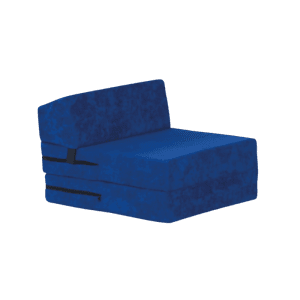כורסא בצבע כחול